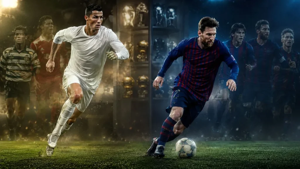 Cristiano Ronaldo vs Lionel Messi: playing style, goals and career evolution